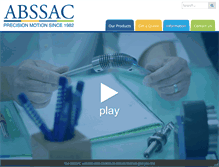 Tablet Screenshot of abssac.co.uk